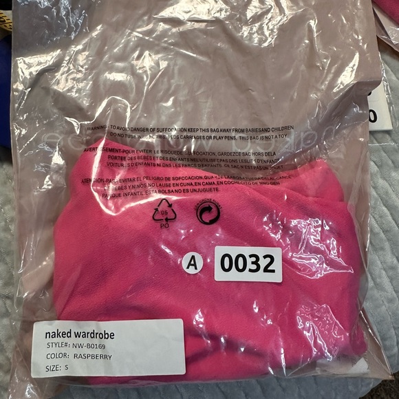 NAKED WARDROBE Color Raspberry SCULPT TANK SCOOP BODYSUIT NWT Various Sizes - Picture 6 of 11